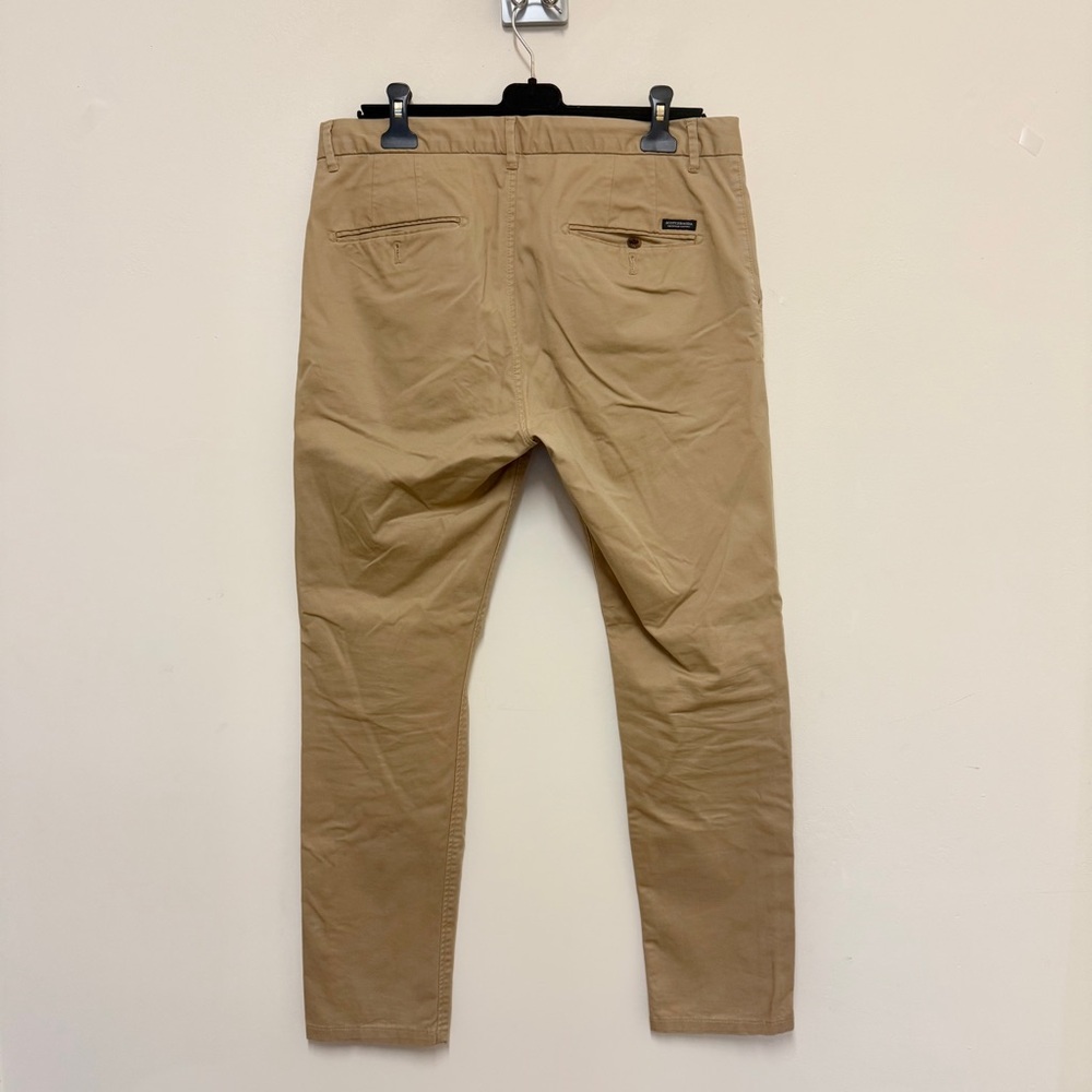 Scotch & Soda Men’s Chino Pants – W32 L30 – Sand Color - Picture 2 of 5